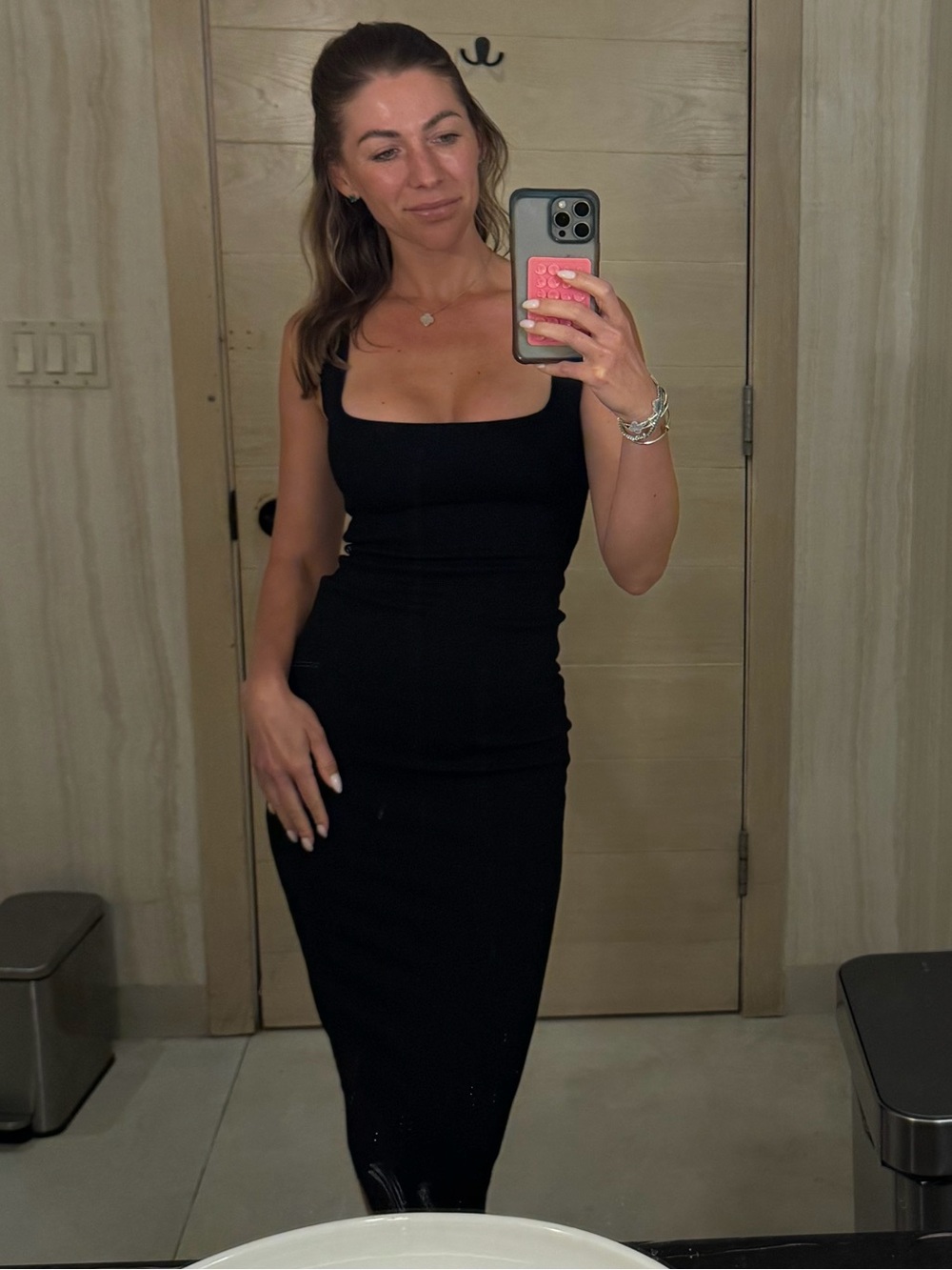 Zara black dress